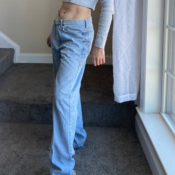 Vintage y2k Lee baggy straight crossover jeans, size 28 - Picture 3 of 10